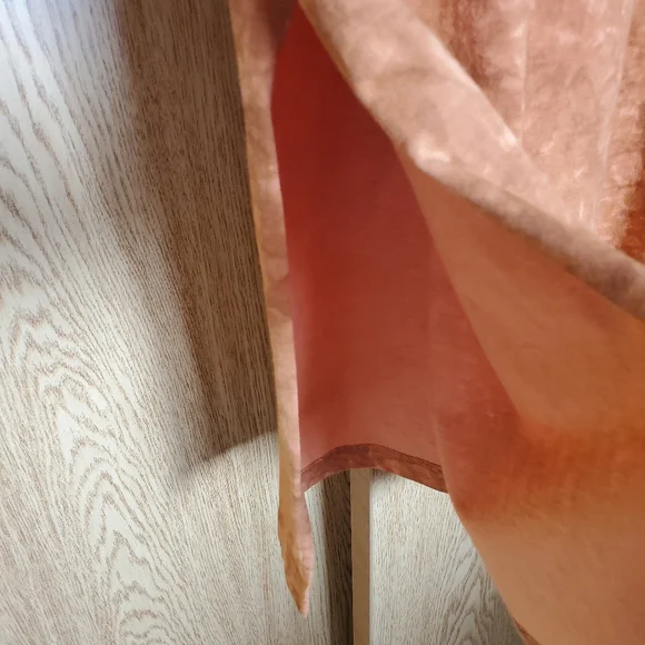 Vintage Cactus Bay Lynee Western Wildlife Cabin Tie Dye Cotton Maxi - Picture 8 of 14